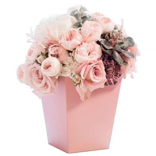 Цветочная композиция «Янтарный закат»