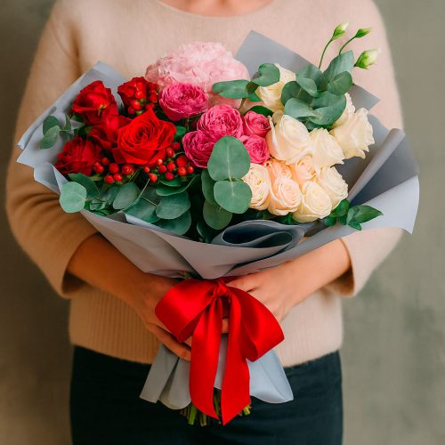 Букет цветов «Праздничный»