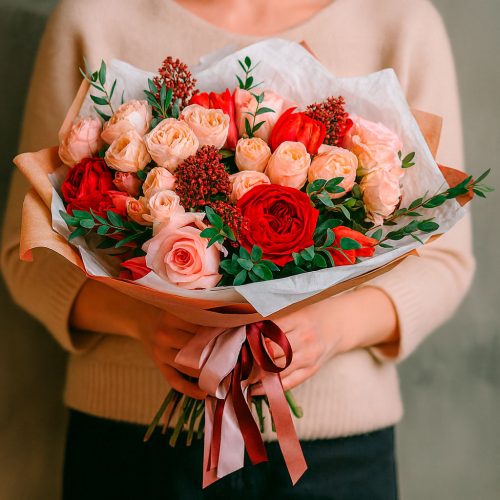 Букет цветов «Воспоминания о лете»